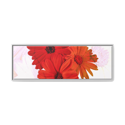 Collection Signature "FLORAL Numéro 20" sur Toile encadrée avec caisse américaine