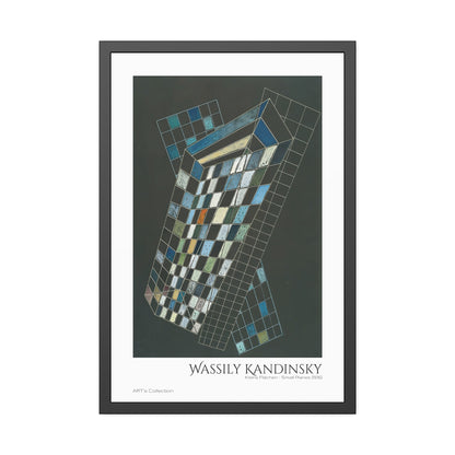 Kleine Flächen - Small Planes (1936) by Wassily Kandinsky / Affiche Encadrée série ART's Collection