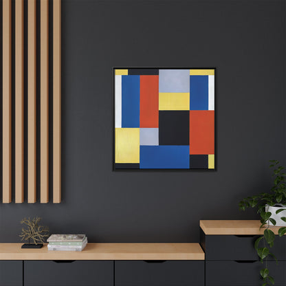 Composition XX 1920 by Theo van Doesburg  / Toile encadrée sur caisse américaine