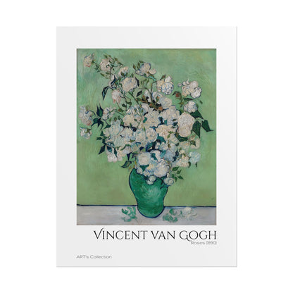 Roses (1890) by Vincent van Gogh / Affiche imprimée - Série ART's Collection
