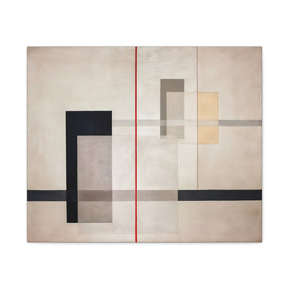 K VII (1922) by  László Moholy-Nagy  / Reproduction Fine Art sur Toile / Flanc Large Epaisseur 3.2 cm - 1.25 inch