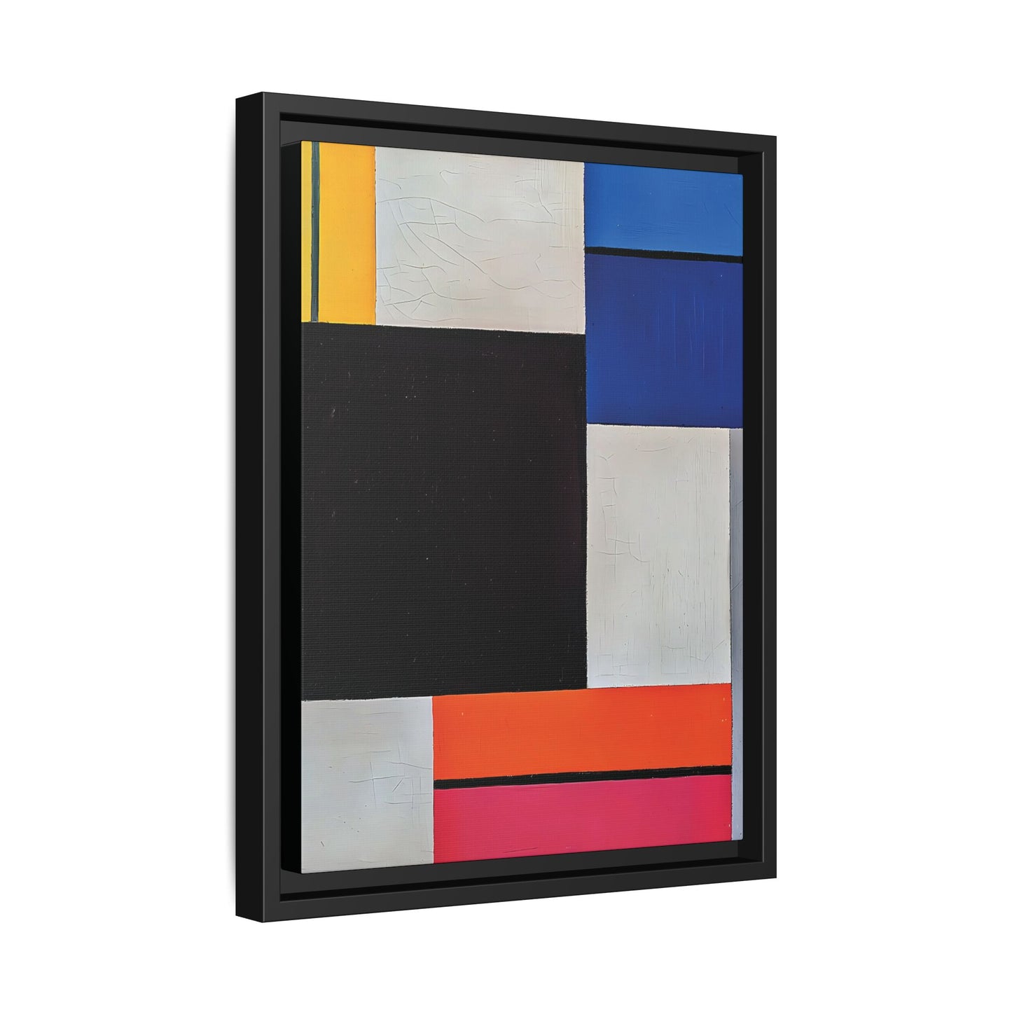 Composition XXI (1923) by Theo van Doesburg  / Toile encadrée sur caisse américaine