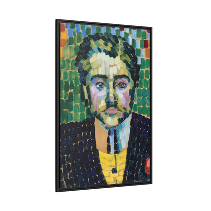 Jean Metzinger by Robert Delaunay  / Toile encadrée sur caisse américaine