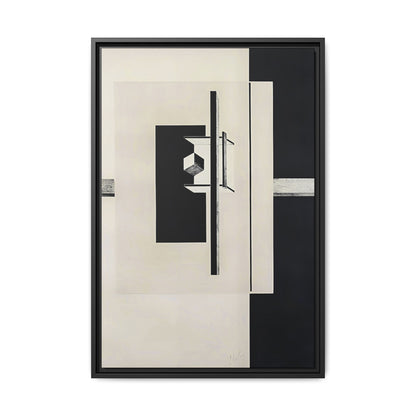 Kestnermappe Proun, Rob-1. Levnis and Chapman GmbH Hannover #7 (1923) by El Lissitzky / Toile encadrée sur caisse américaine