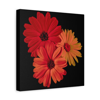 Collection Signature "FLORAL Numéro 1" sur Toile Fine Art sur Toile / Epaisseur 3,2cm - 1'25 po