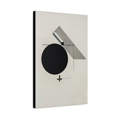 Kestnermappe Proun, Rob. Levnis and Chapman GmbH Hannover #5 (1923) by El Lissitzky / Reproduction Fine Art sur Toile / 3.2 cm - 1.25 inch