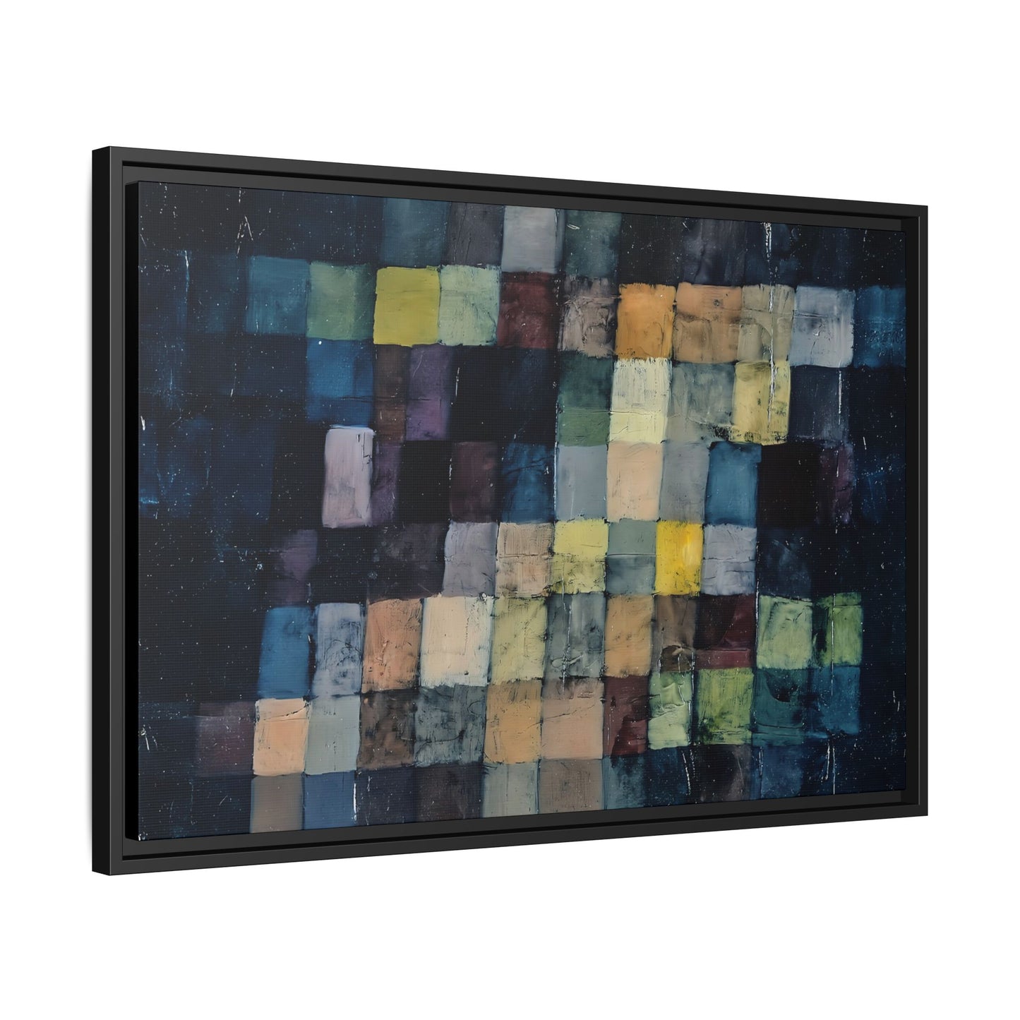 Old sound (1925) ) by Paul Klee  / Toile encadrée sur caisse américaine