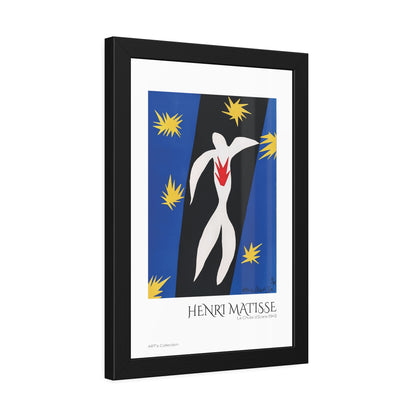 La Chute d'Icare (1943) by Henri Matisse / Affiche Encadrée série ART's Collection