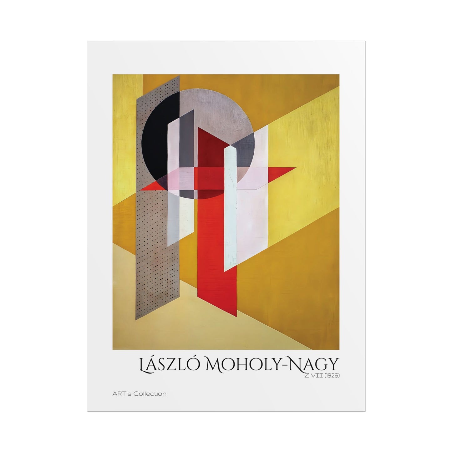 Z VII (1926) by László Moholy-Nagy / Affiche imprimée - Série ART's Collection