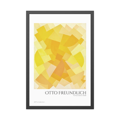 Komposition (1938) by Otto Freundlich  / Affiche Encadrée série ART's Collection