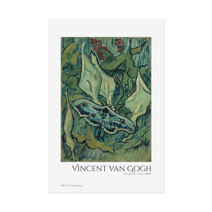 Emperor moth (1889) by Vincent van Gogh / Affiche imprimée - Série ART's Collection