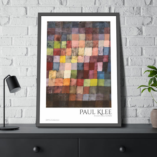 Ancient Sound (1925) by Paul Klee / Affiche Encadrée série ART's Collection