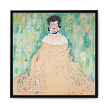 Amalie Zuckerkandl (1917) by Gustav Klimt / Toile encadrée sur caisse américaine