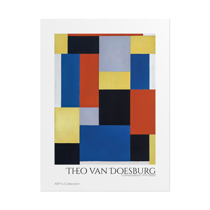 Composition XX (1920) by Theo van Doesburg  / Affiche imprimée - Série ART's Collection