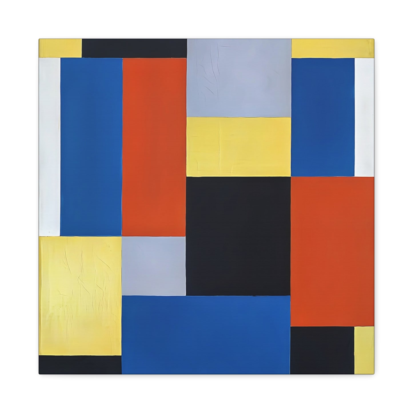 Composition XX (1920) by Theo van Doesburg  / Reproduction Fine Art sur Toile / Epaisseur 3.2 cm - 1.25 inch
