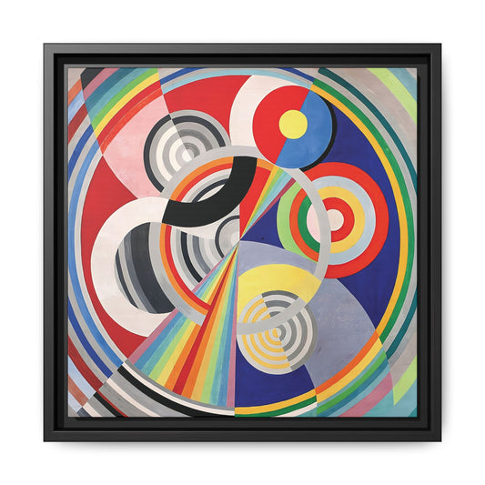 Rythme Numéro 1 (1938) by Robert Delaunay  / Toile encadrée sur caisse américaine