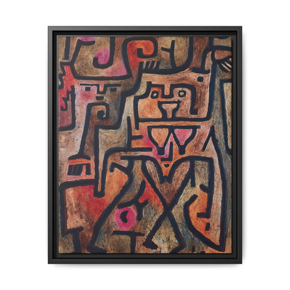Forest Witches (1938) by Paul Klee / Toile encadrée sur caisse américaine
