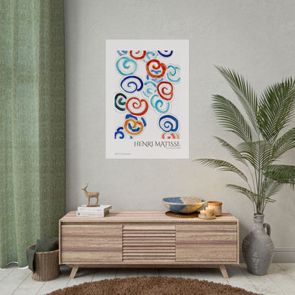 Escargots (1953) by Henri Matisse / Affiche imprimée - Série ART's Collection