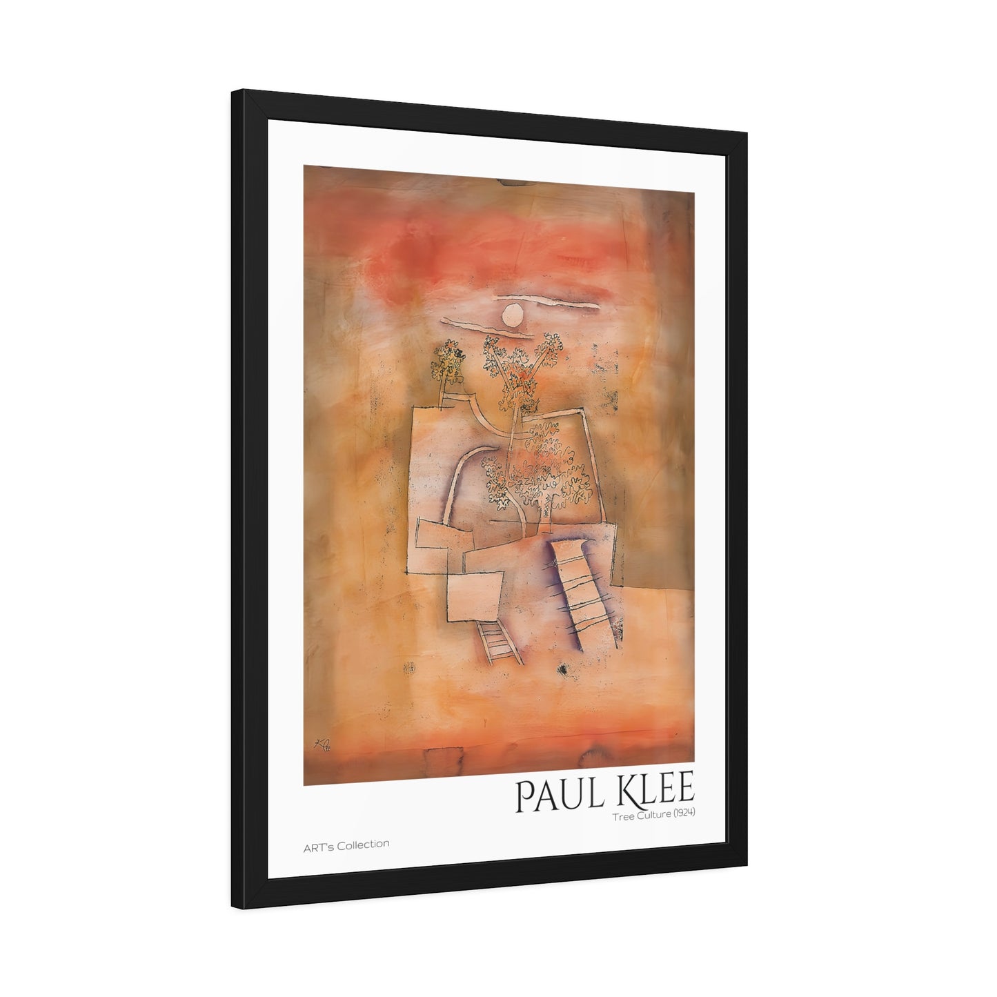 Tree Culture (1924) by Paul Klee / Affiche Encadrée série ART's Collection