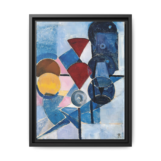 Composition II Still Life 1916 by Theo van Doesburg  / Toile encadrée sur caisse américaine
