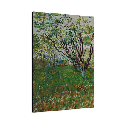 The Flowering Orchard (1888) by Vincent van Gogh  / Reproduction Fine Art sur Toile / Epaisseur 3,2cm - 1'25 po
