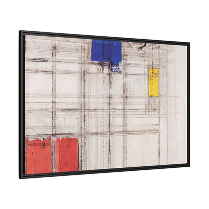 Study for a Composition (1940-1941) by Piet Mondrian  / Toile encadrée sur caisse américaine