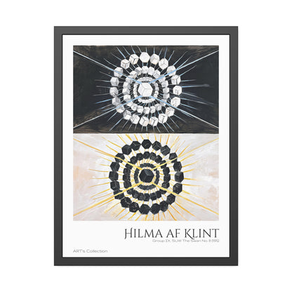 Group IX, SUW The Swan No. 8 (1915) by Hilma af Klint  / Affiche Encadrée série ART's Collection