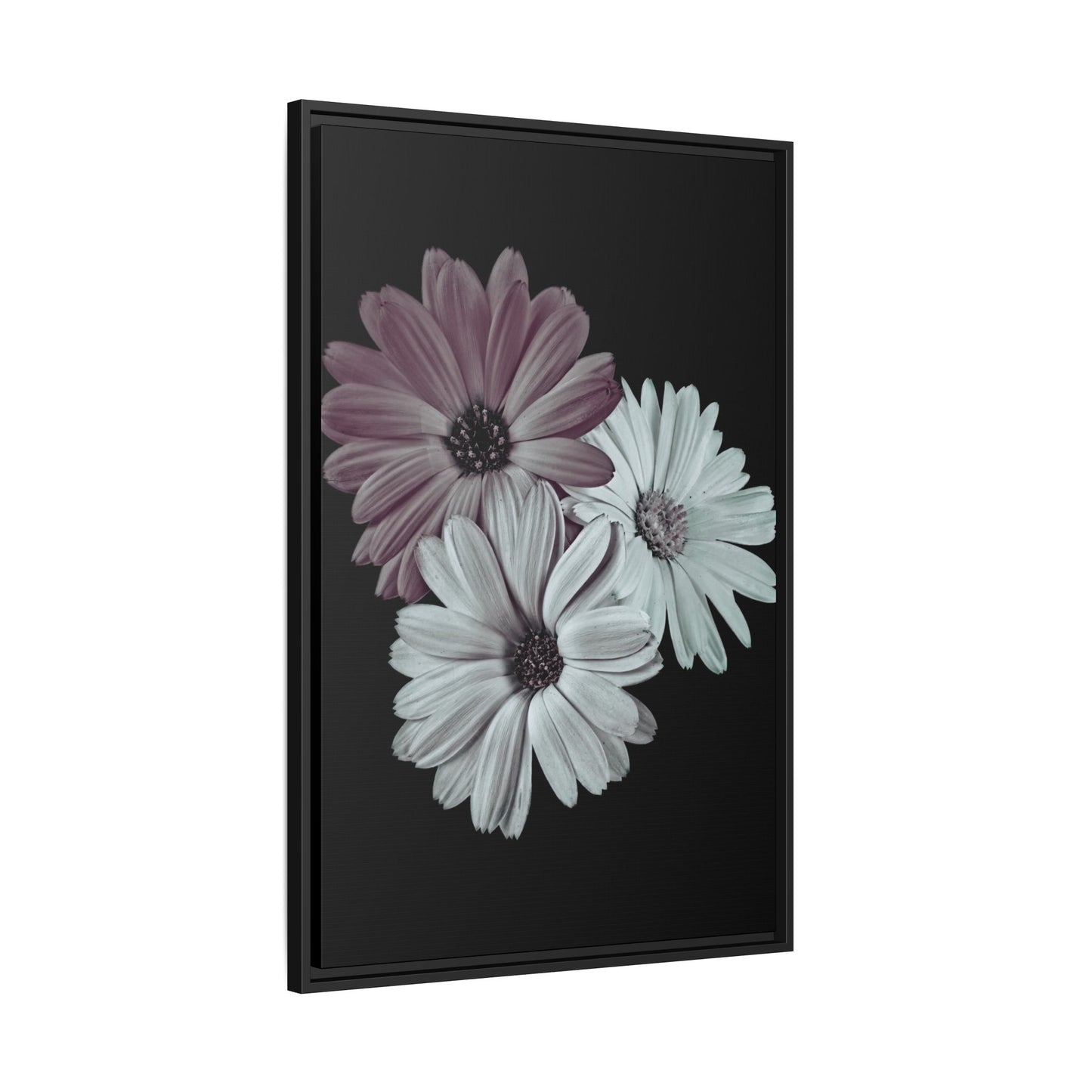 Collection Signature "FLORAL Numéro 5" sur Toile encadrée avec caisse américaine