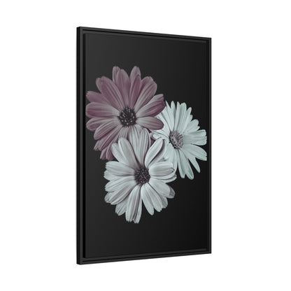 Collection Signature "FLORAL Numéro 5" sur Toile encadrée avec caisse américaine