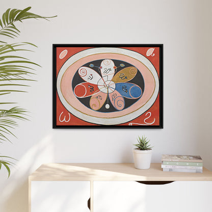 Evolution, No. 15, Group IV, The Seven-pointed Stars (1907) byHilma af Klint  / Toile encadrée sur caisse américaine
