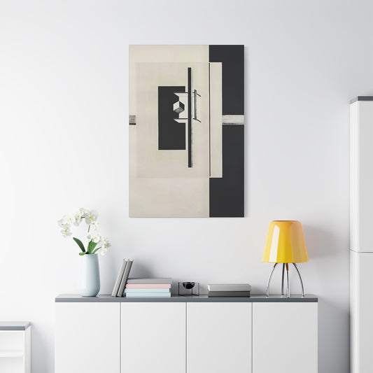 Kestnermappe Proun, Rob-1. Levnis and Chapman GmbH Hannover #7 (1923) by El Lissitzky / Reproduction Fine Art sur Toile / 3.2 cm - 1.25 inch
