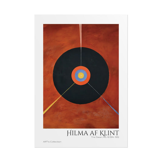 The Swan, No. 18 (1914 -1915) by Hilma af Klint  / Affiche imprimée - Série ART's Collection