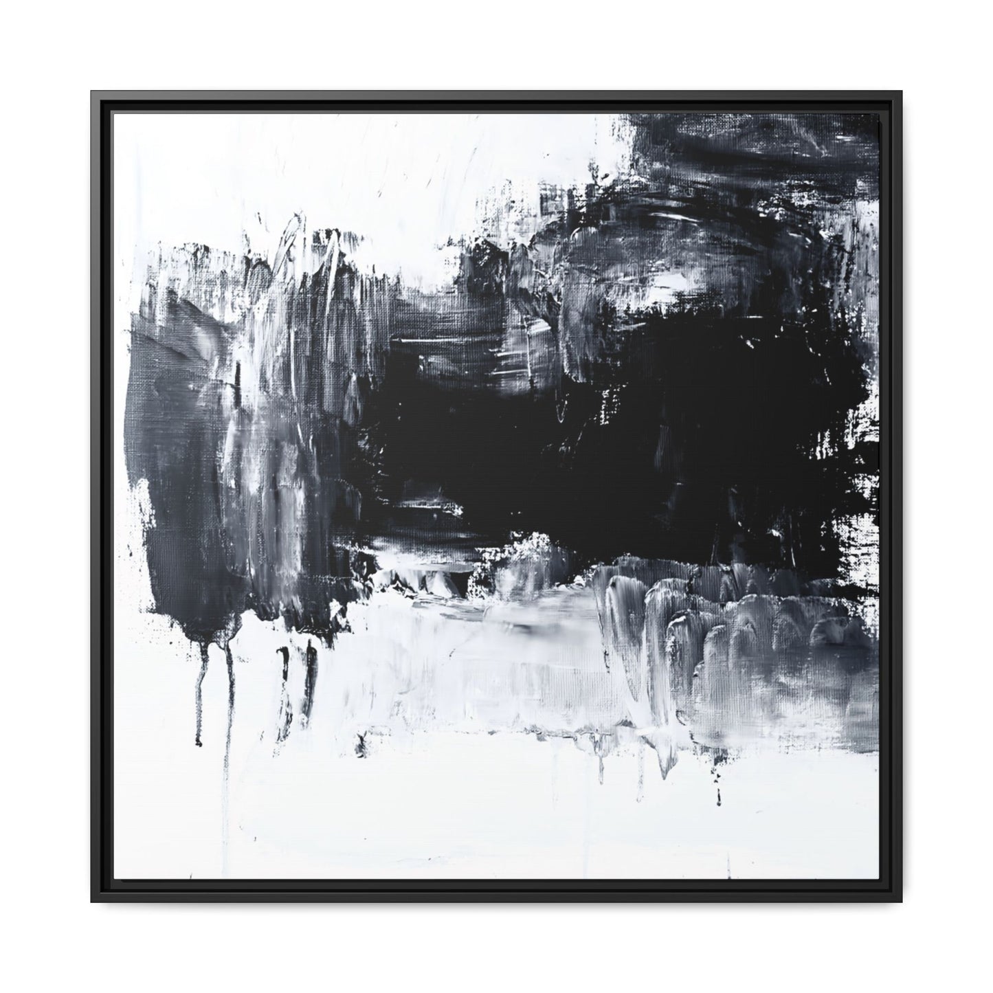 Tableau Beaux Arts Darkside "Série Sign Collections" / Toile encadrée sur caisse américaine