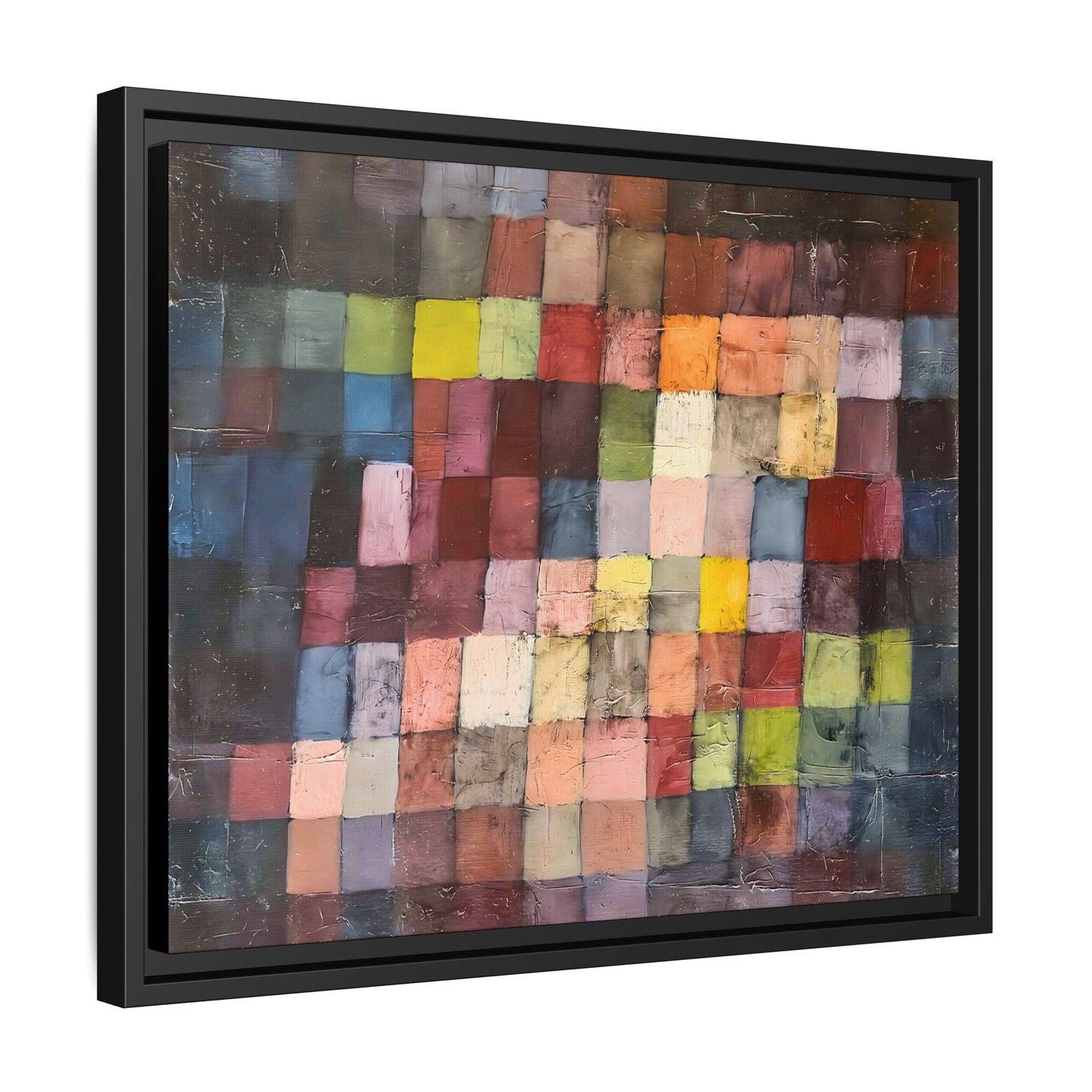 Ancient Sound (1925) by Paul Klee  / Toile encadrée sur caisse américaine