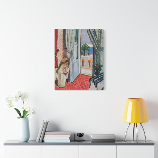 Intérieur à Nice (1919) by Henri Matisse / Reproduction Fine Art sur Toile /  Epaisseur 3.2 cm - 1.25 inch