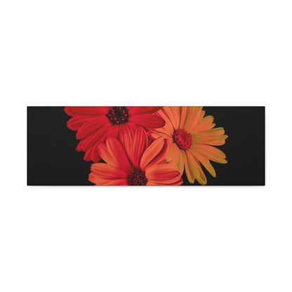 Collection Signature "FLORAL Numéro 1" sur Toile Fine Art sur Toile / Epaisseur 3,2cm - 1'25 po