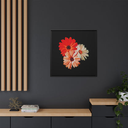 Collection Signature "FLORAL Numéro 7" sur Toile encadrée avec caisse américaine