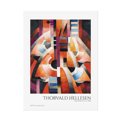 Balalaika (Ca. 1916) by Thorvald Hellesen / Affiche imprimée - Série ART's Collection