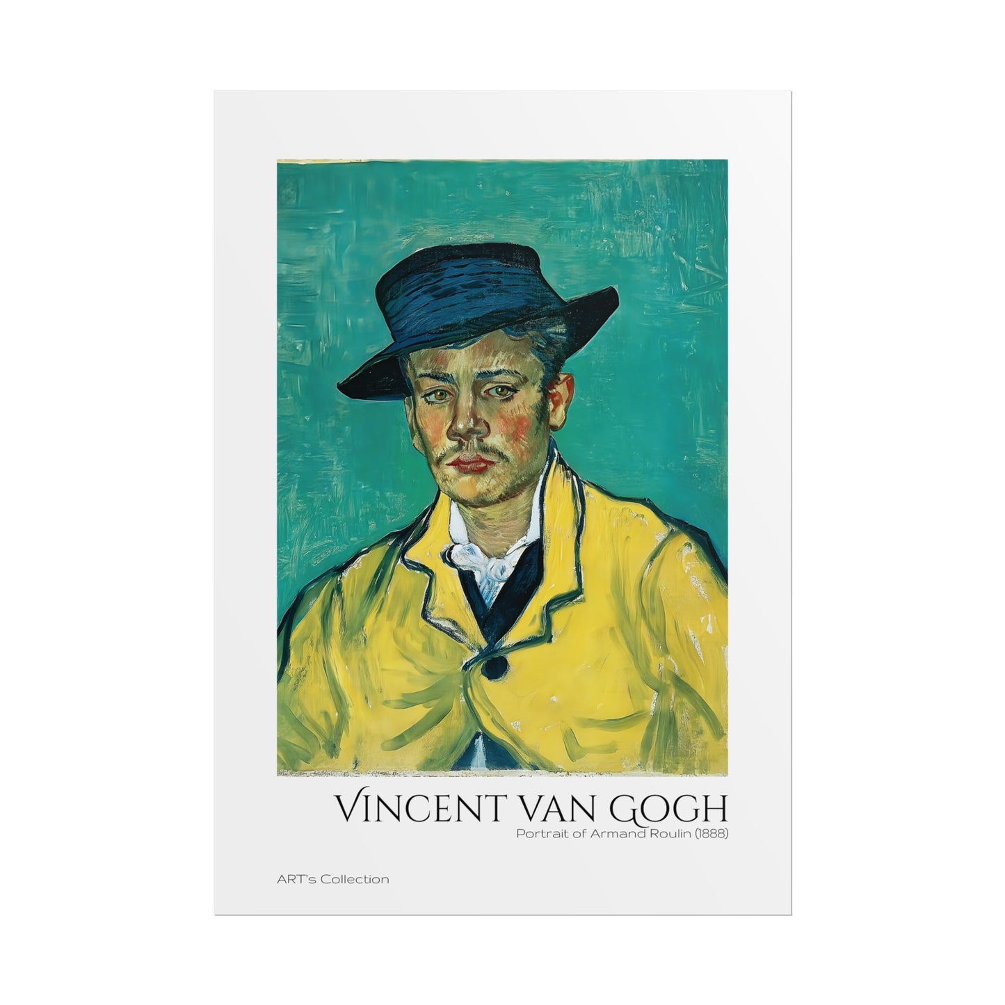 Portrait of Armand Roulin (1888) by Vincent van Gogh / Affiche imprimée - Série ART's Collection