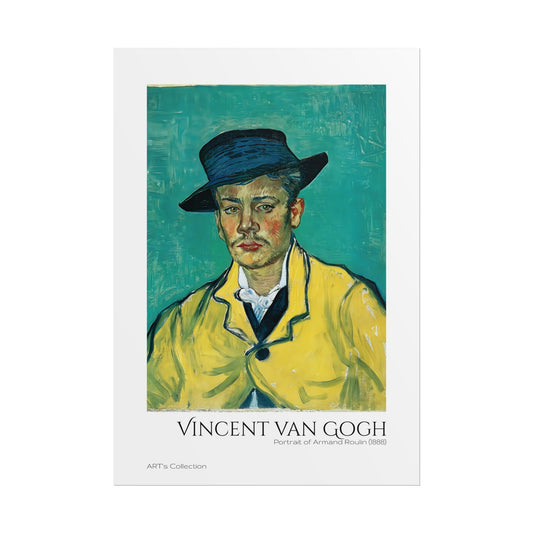 Portrait of Armand Roulin (1888) by Vincent van Gogh / Affiche imprimée - Série ART's Collection