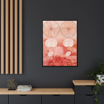 The Ten Largest, No. 9, Old Age (1907) by Hilma af Klint   / Toile encadrée sur caisse américaine