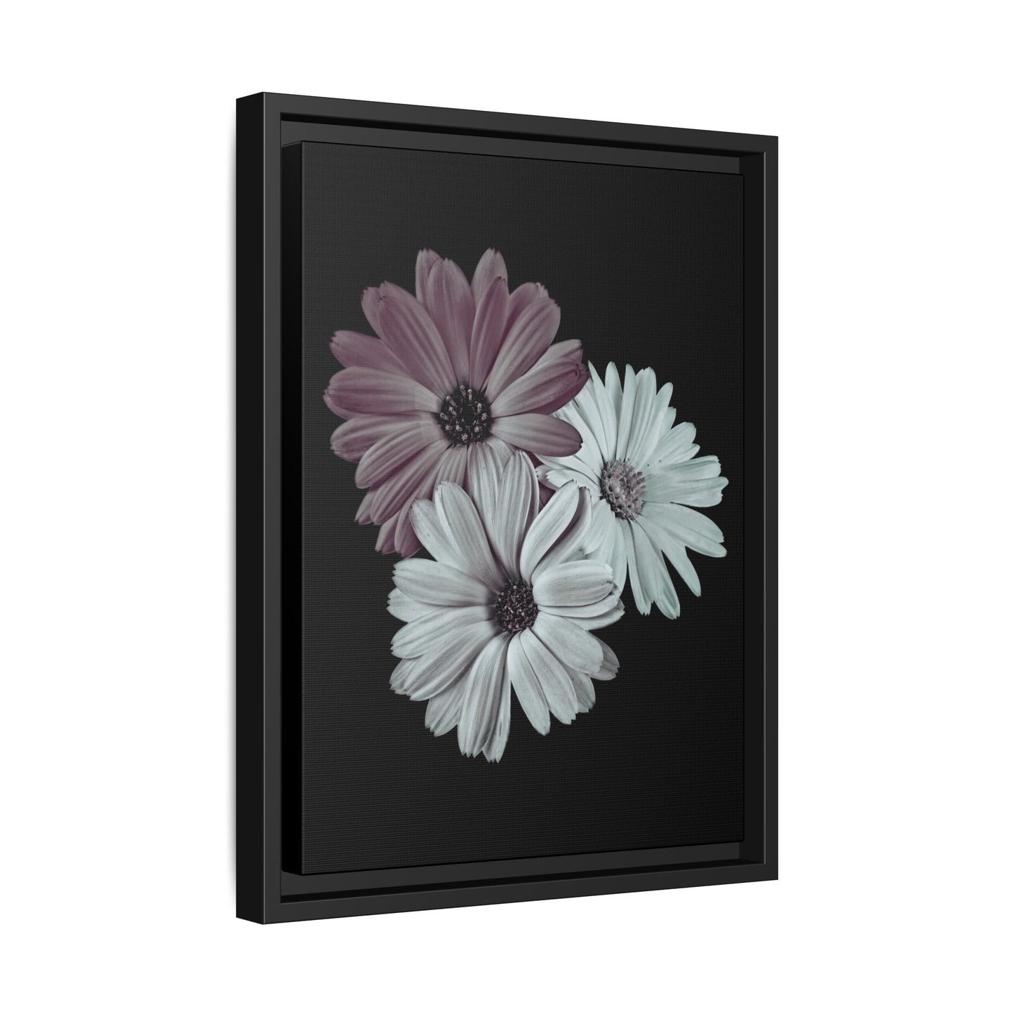 Collection Signature "FLORAL Numéro 5" sur Toile encadrée avec caisse américaine