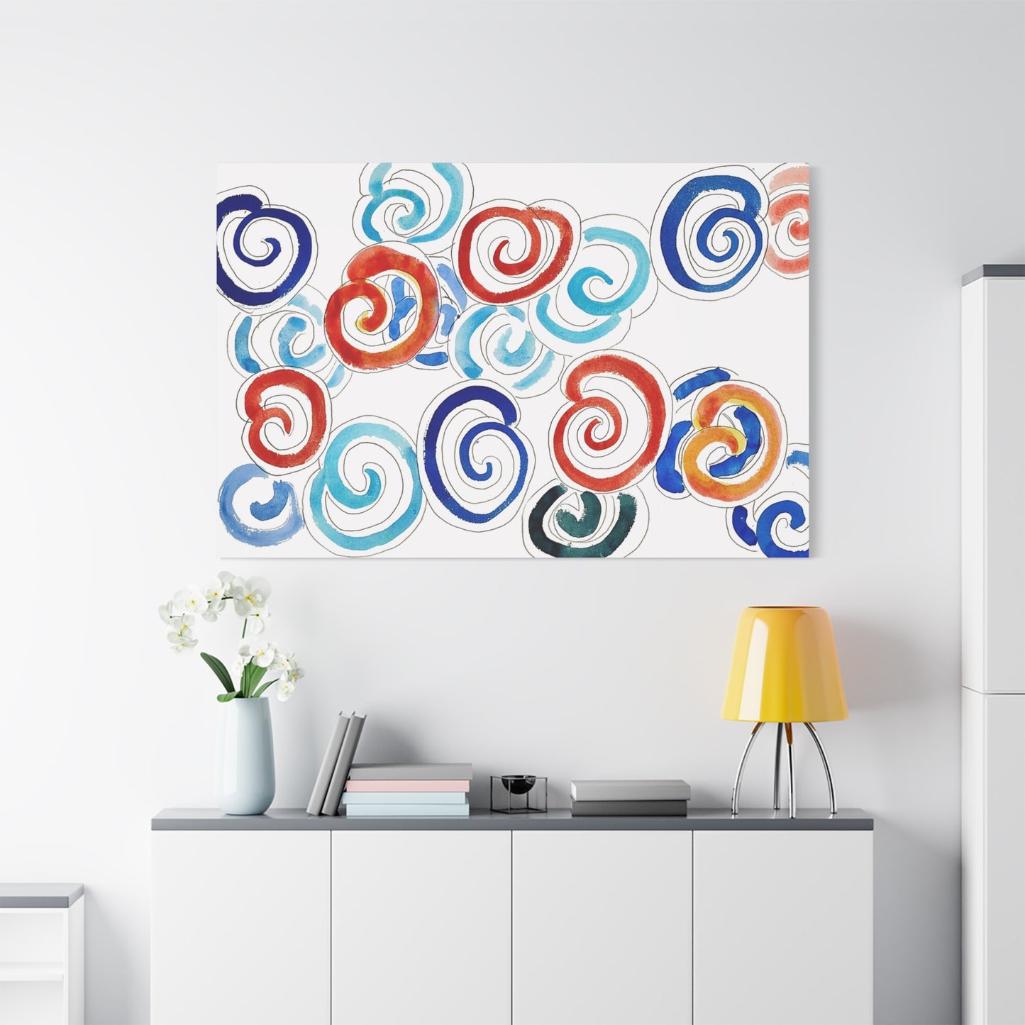 Escargots (1953) by Henri Matisse / Reproduction Fine Art sur Toile / Flanc Large Epaisseur 3.2 cm - 1.25 inch