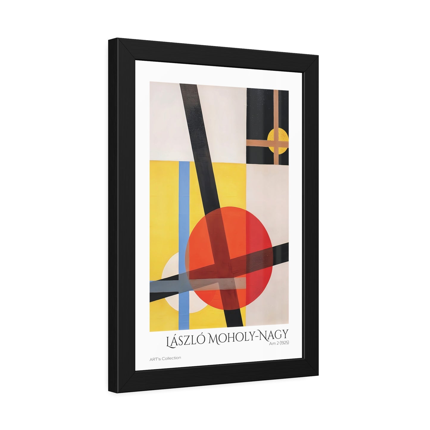 Am 2 (1925) by László Moholy-Nagy  / Affiche Encadrée série ART's Collection