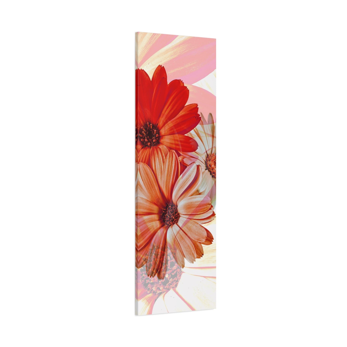 Collection Signature "FLORAL Numéro 18" sur Toile Fine Art sur Toile / Epaisseur 3,2cm - 1'25 po