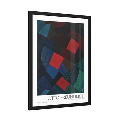 Komposition (1935-1936) by Otto Freundlich  / Affiche Encadrée série ART's Collection