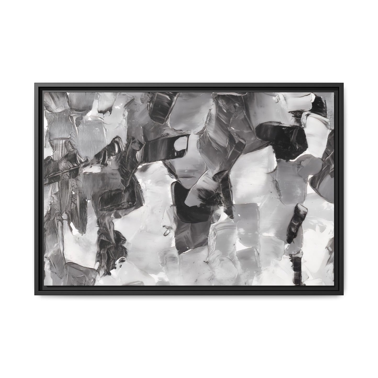 Tableau Graphic Aniline "Série Sign Collections" / Toile encadrée sur caisse américaine