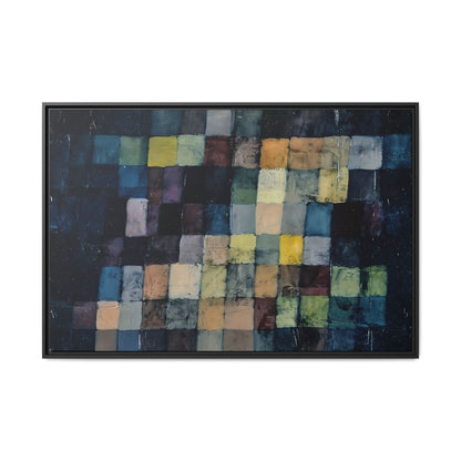 Old sound (1925) ) by Paul Klee  / Toile encadrée sur caisse américaine