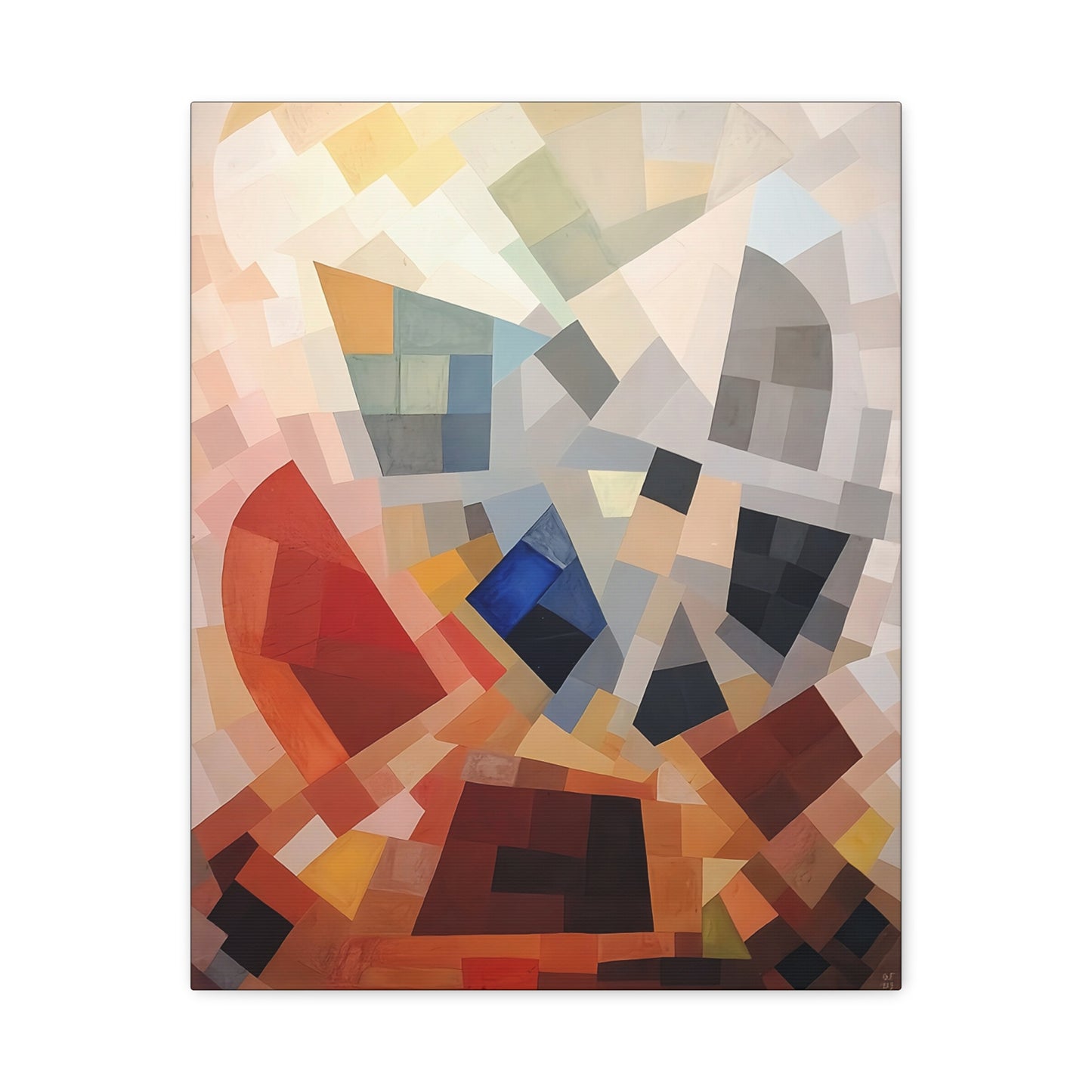 Komposition (1939) by Otto Freundlich  / Reproduction Fine Art sur Toile / Epaisseur 3,2cm - 1'25 po