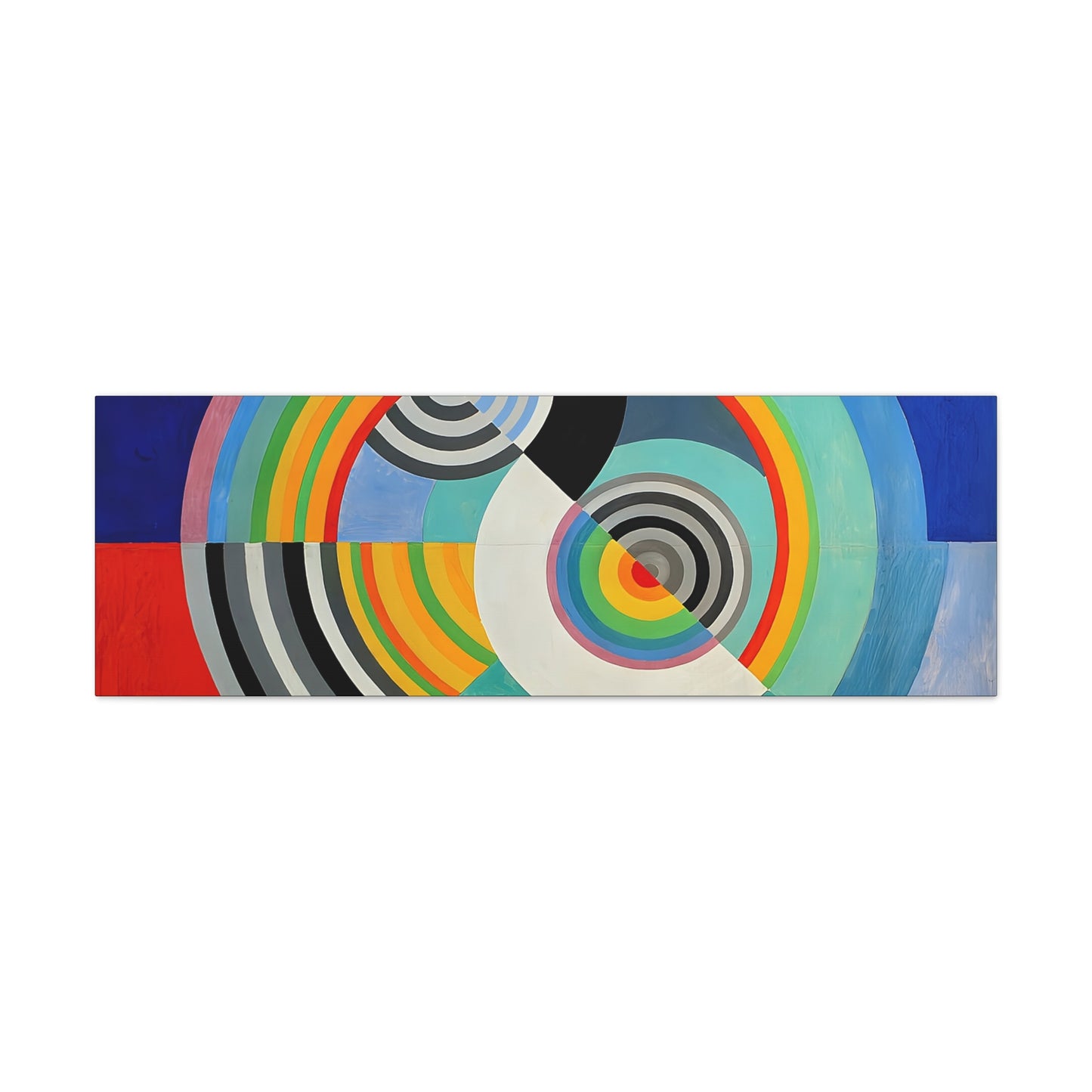 Rythme numéro 3 (1938) by Robert Delaunay / Reproduction Fine Art sur Toile / Epaisseur 3,2cm - 1'25 po